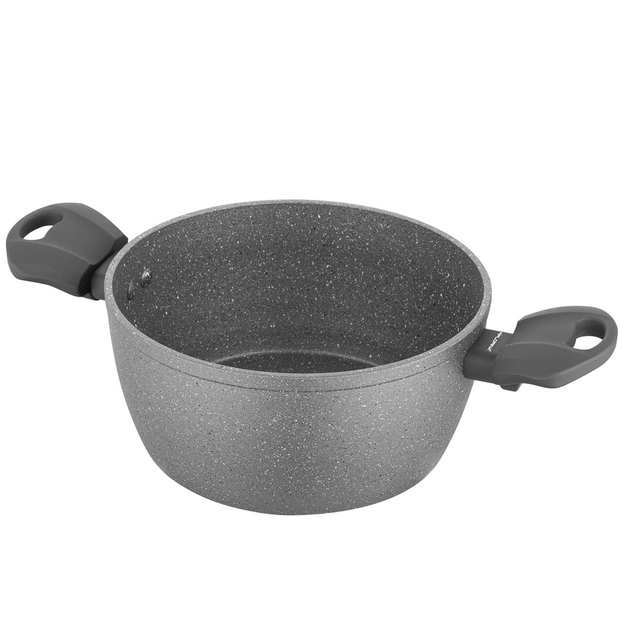 Garnek Florina Lava Stone by Mateusz Gessler 20 cm 2,4 l szary