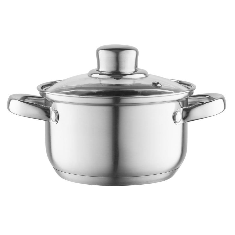 Komplet garnków nierdzewnych Florina Harry 8 elementów