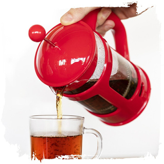 Zaparzacz Florina Big 800 ml czerwony