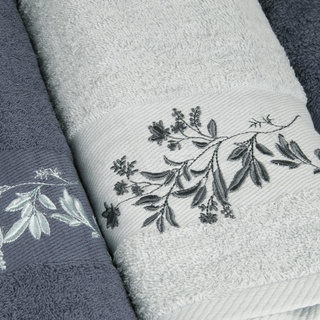 Komplet ręczników Miss Lucy Abbienti 6-elementowy niebieski jasnoszary