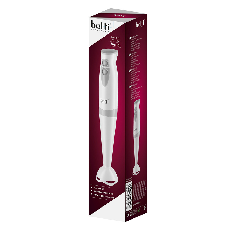 Blender ręczny Botti Vendi szary
