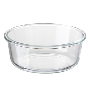 Zestaw szklanych pojemników z bambusową pokrywką Florina Clavato 390 ml; 640 ml; 970 ml; 1300 ml