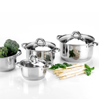 Garnek ze stali nierdzewnej z pokrywką Florina Claude 26 cm 7,25 l