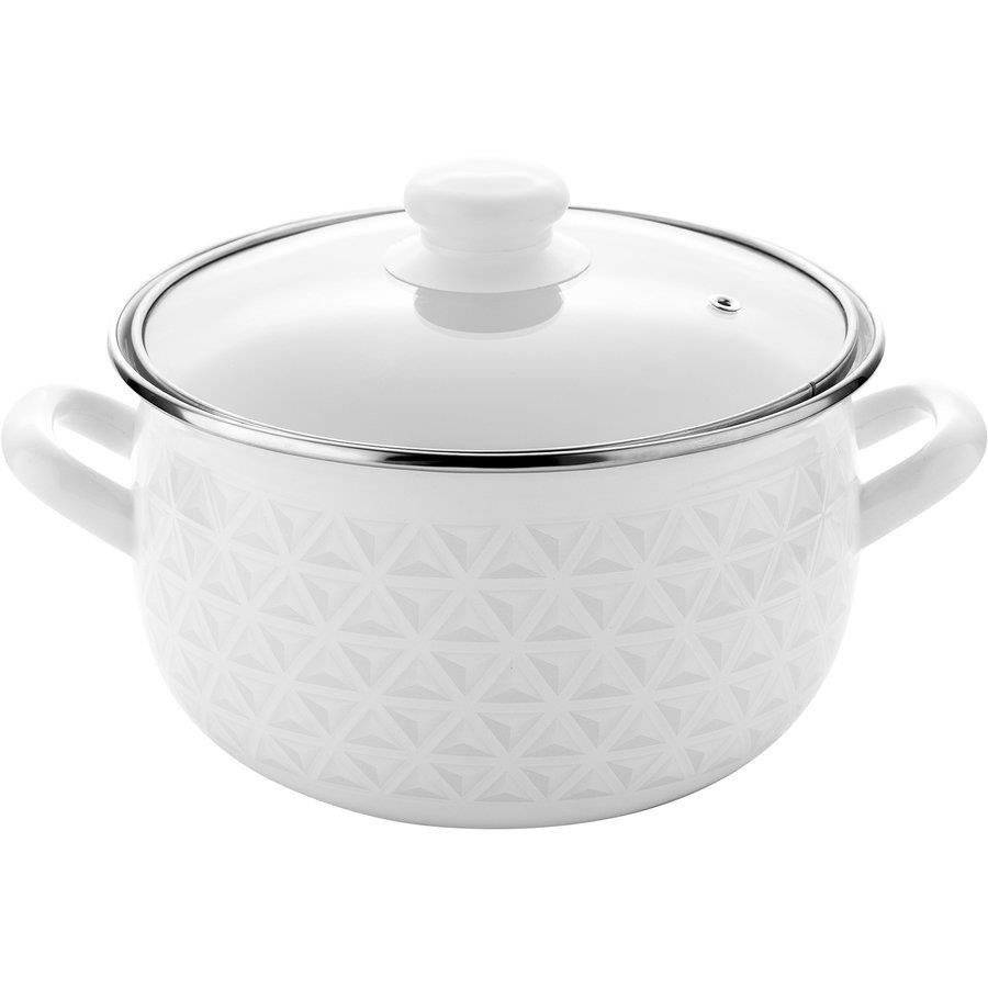 Zestaw garnków Emalia Polska Pleszew Pyza Diamond 16/18/20/22cm