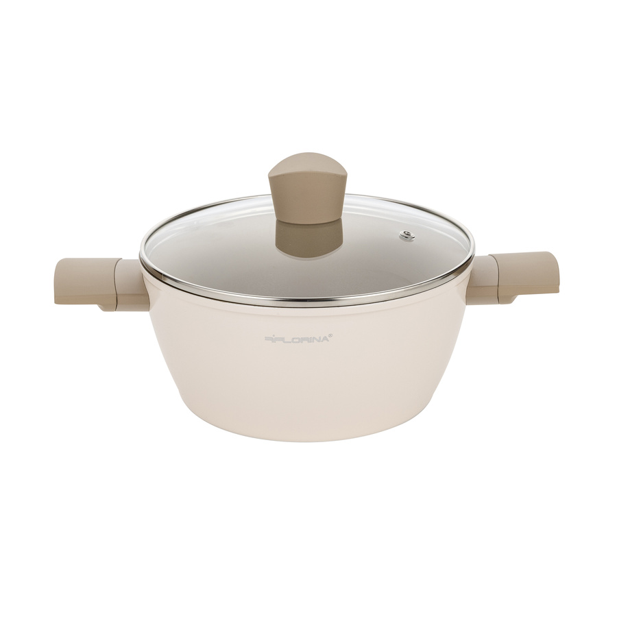 Garnek aluminiowy Florina Mokka 24 cm 3,6 l