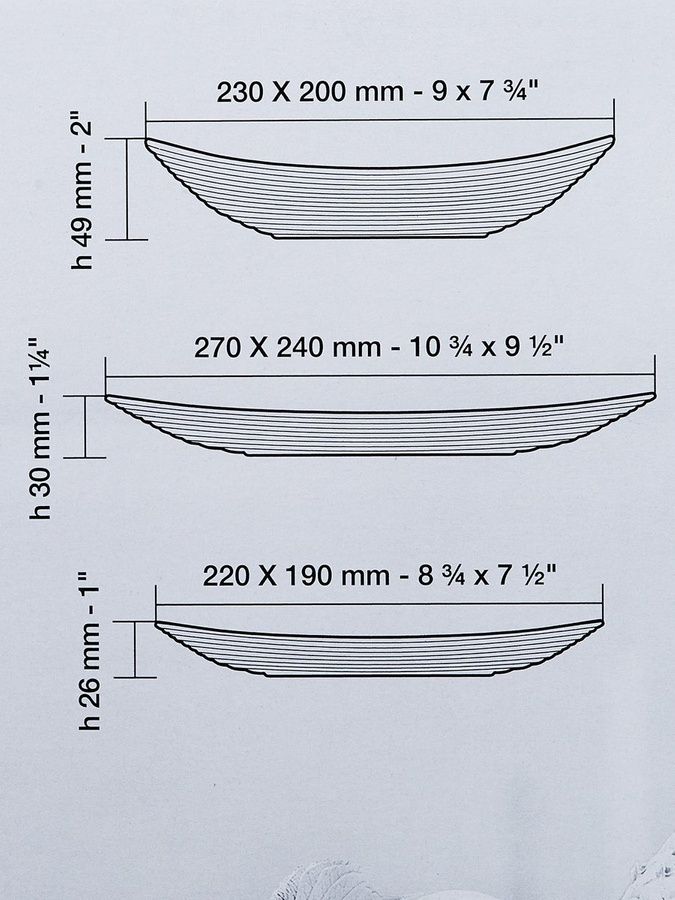 Komplet zestaw serwis obiadowy Prometeo 10el 2osób