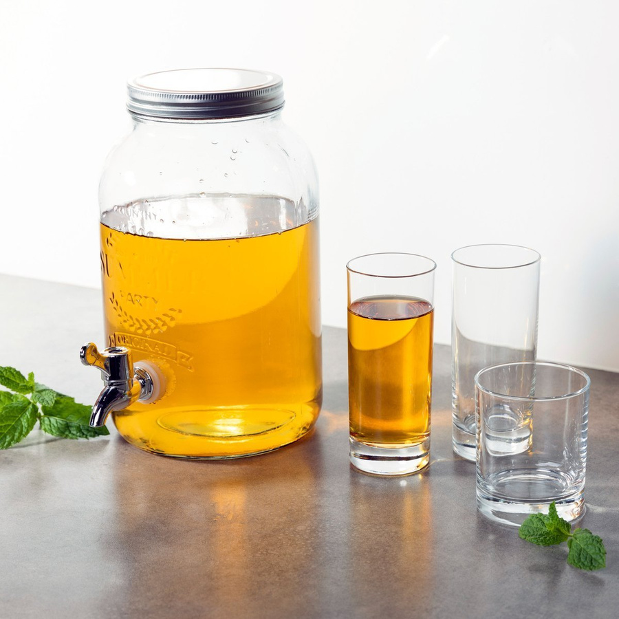 Słój z kranem słoik Florina Summer Party 3,5 l