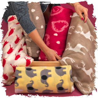 Koc Miss Lucy Olo 150 x 200 cm ptaszki