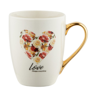 Kubek porcelanowy Florina Mia 340 ml