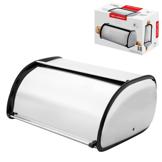 Chlebak nierdzewny Florina mały 35 x 23 x 14,5 cm