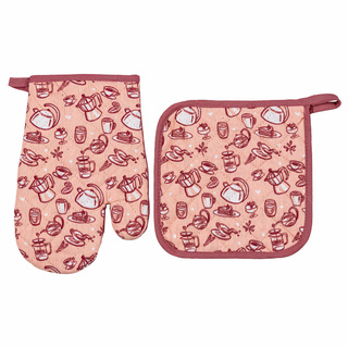 Rękawica kuchenna i łapka kuchenna Miss Lucy Smart 18x25 cm; 20x20 cm