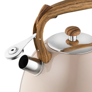 Czajnik nierdzewny Florina Frank 2,5 l, brązowy