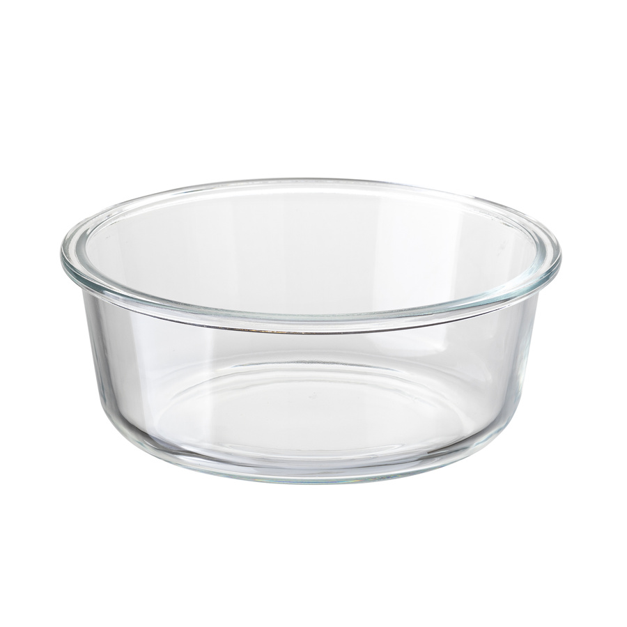 Zestaw szklanych pojemników z bambusową pokrywką Florina Clavato 390 ml; 640 ml; 970 ml; 1300 ml