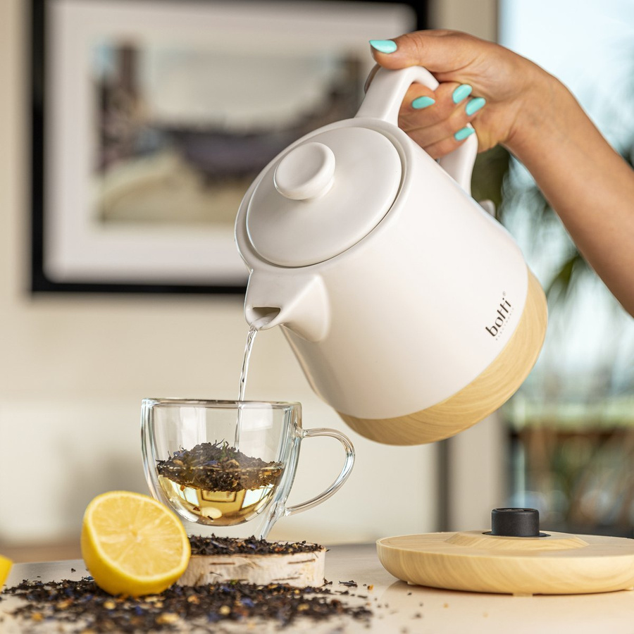 Czajnik elektryczny ceramiczny Botti Electronic Aspen 1l 1000 W