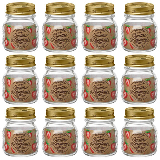 12x Słoik Bormioli Rocco Quattro Stagioni 150 ml