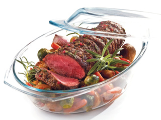 Naczynie żaroodporne Termisil gładkie owalne 2,9 l