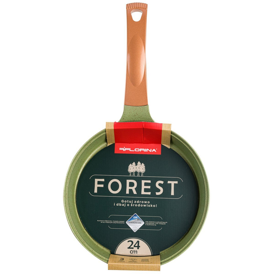 2x PATELNIA FLORINA FOREST 24/28 CM GAZ INDUKCJA