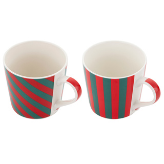 Zestaw kubków prezentowych Florina Scarlet Red 400 ml 