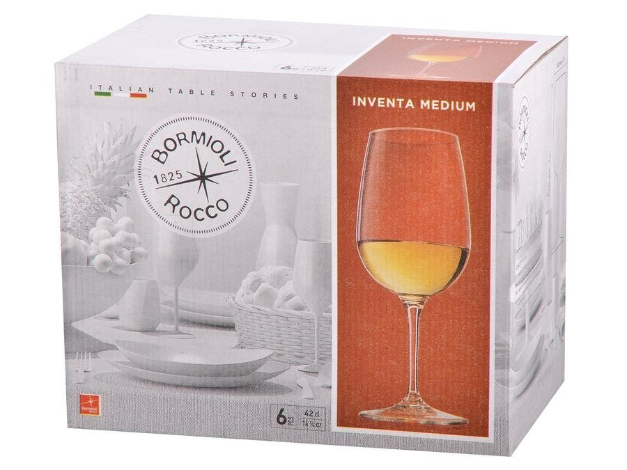 Kieliszki do białego wina Inventa 420 ml 6 sztuk M