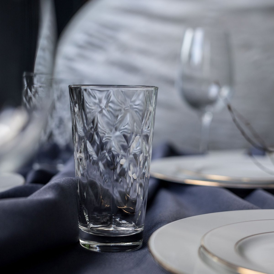 Szklanki Bormioli Rocco Kaleido long drink 370 ml 6 sztuk