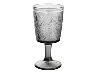 Kielich szklany do wody Florina Tropic 335 ml szary