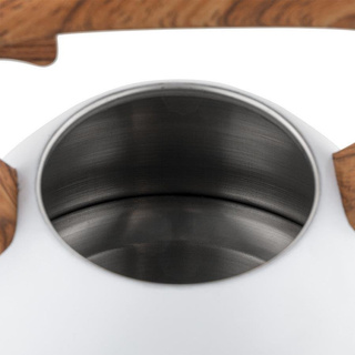 Czajnik nierdzewny Florina Frank 2,5 l biały