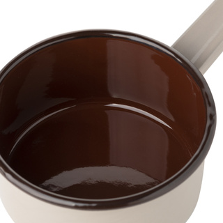 Rondel emaliowany Emalia Polska Pleszew Bruna 16 cm 1,6 l