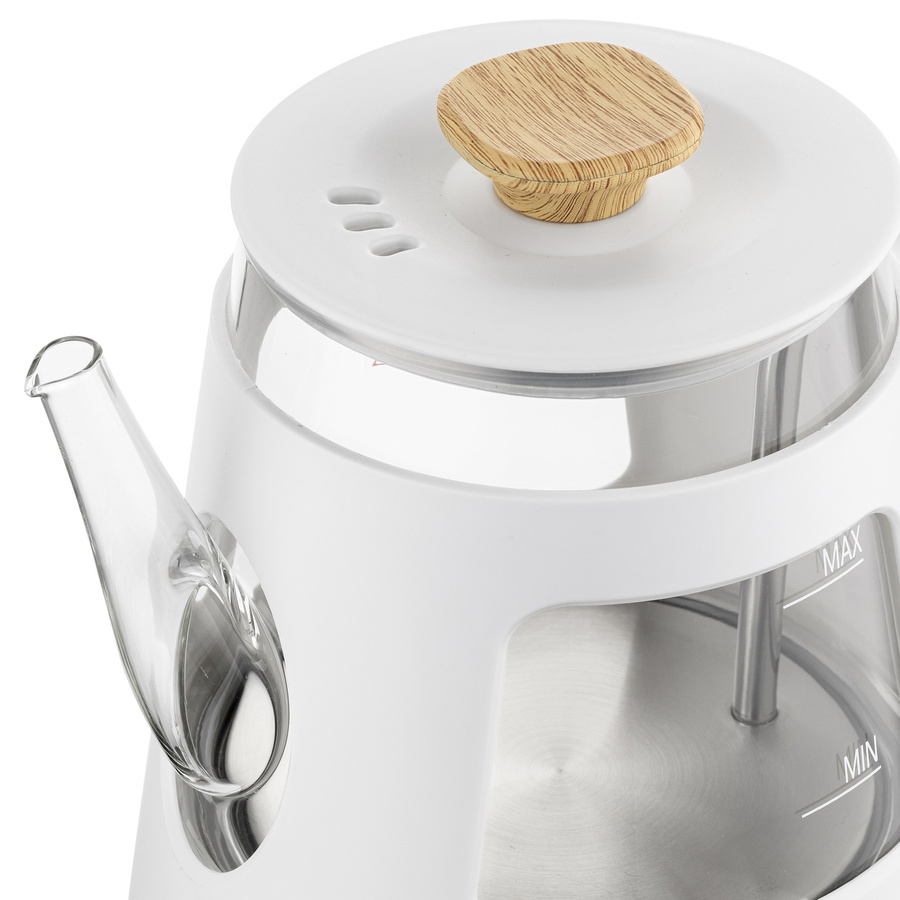 Czajnik elektryczny Botti Electronic Vivien 0,9 l biały