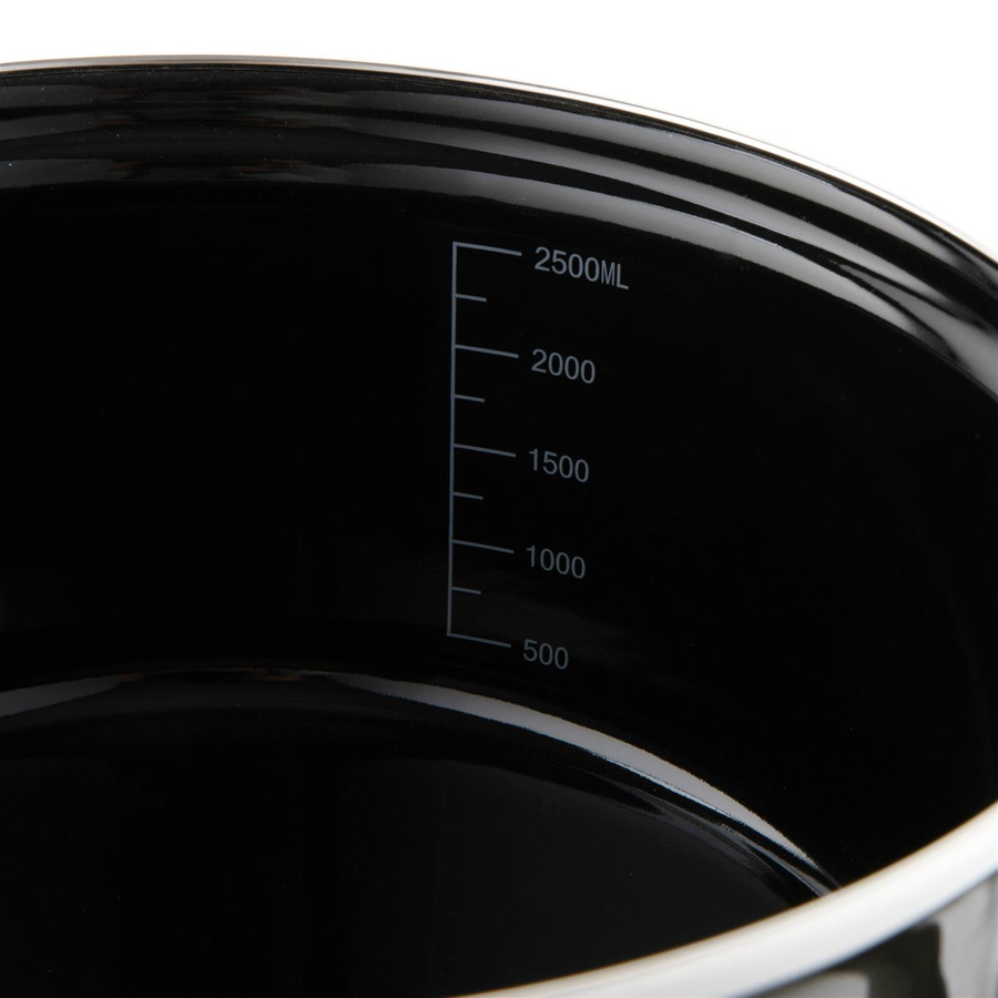 Garnek emaliowany Emalia Polska Pleszew Metalico 20 cm 2,9 l