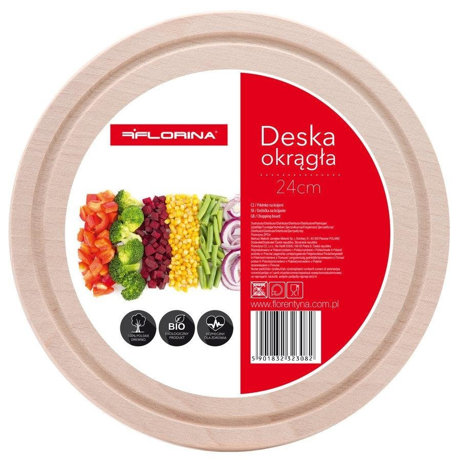 Deska kuchenna Florina okrągła mała 24 cm