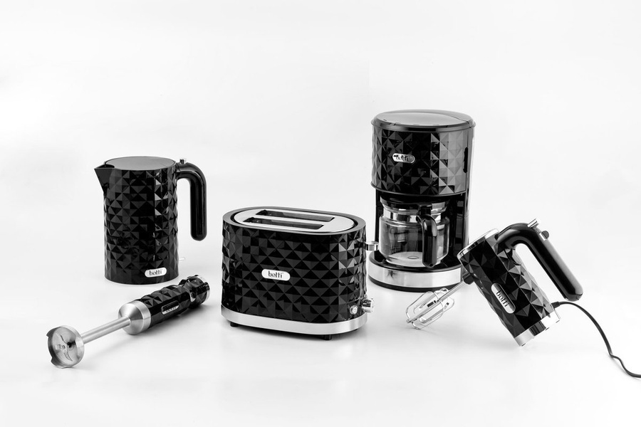 Ekspres do kawy przelewowy Botti Nero czarny 1000 W