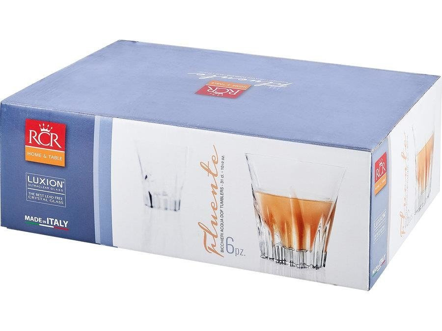 Szklanki do whisky RCR Fluente 310 ml 6 sztuk
