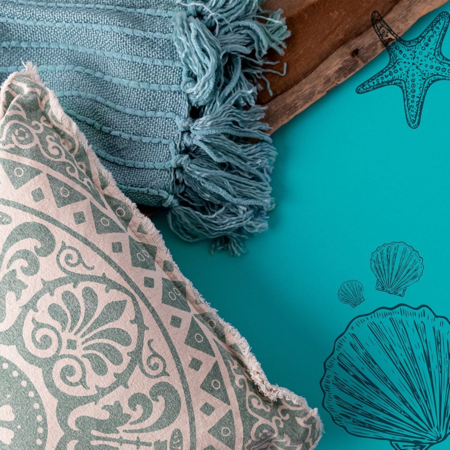 Pled Miss Lucy Trenza 130 x 170 cm zielony