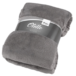 Koc Miss Lucy Otello 170 x 210 cm szary