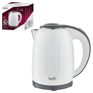 Czajnik elektryczny Botti Electronic Jacob biały 2200W, 1,7l