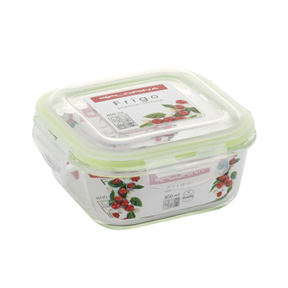 Pojemnik do żywności Florina Frigo szklany 800 ml kwadratowy