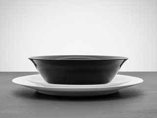 Komplet talerzy ze szkła opalowego Florina Domino 18 elementów