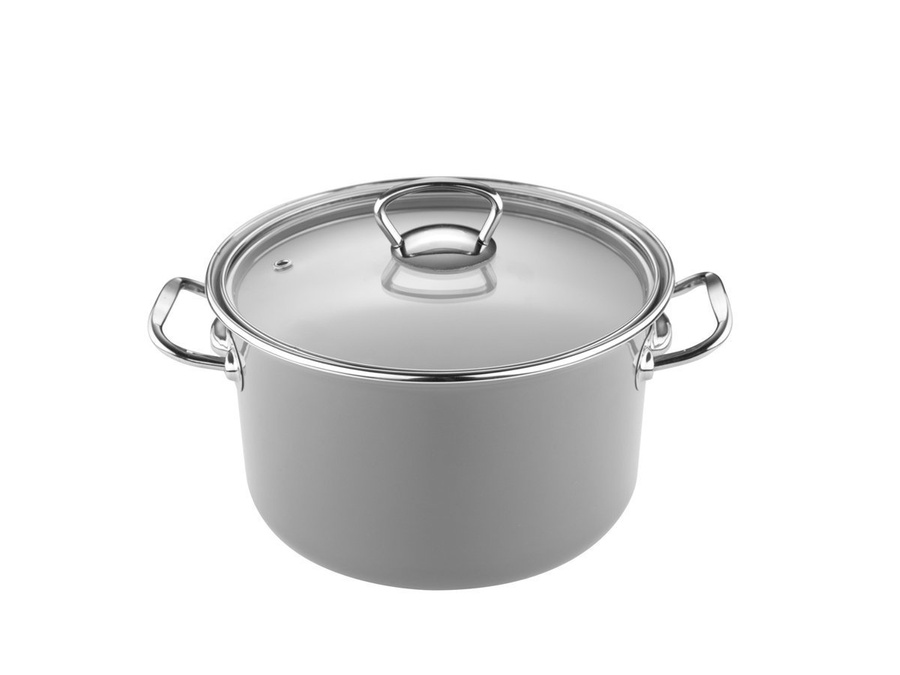 Zestaw garnków emaliowanych Primario 16/18/20/22cm Emalia Pleszew