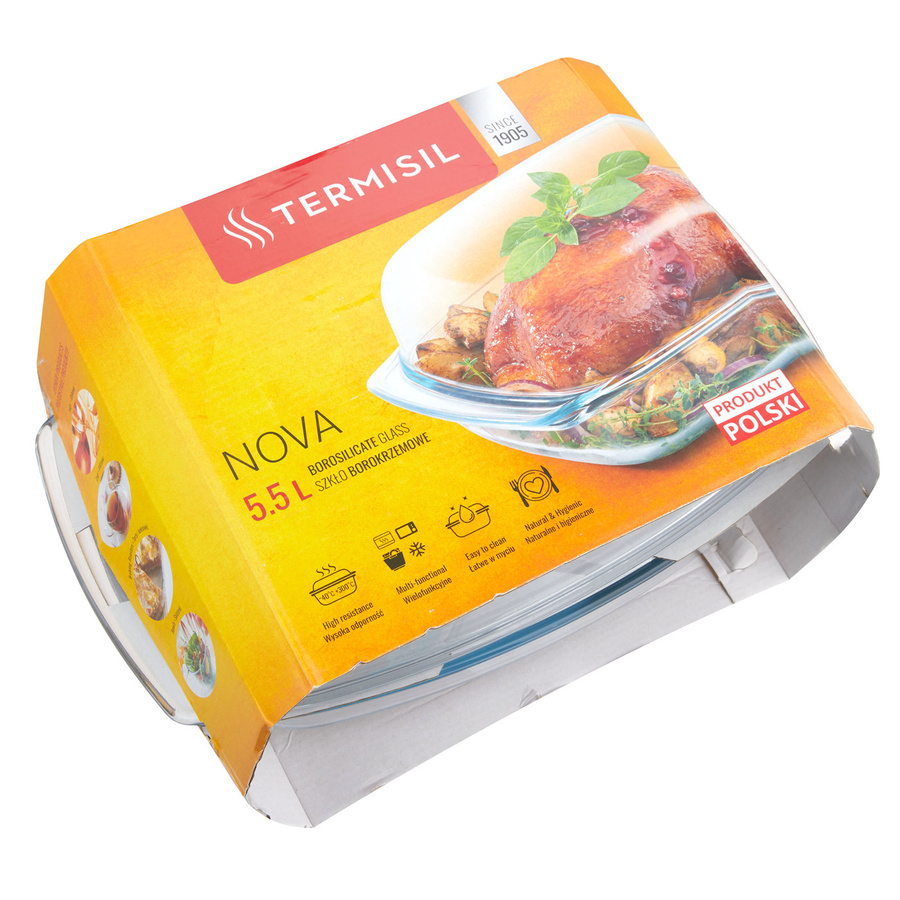 Naczynie żaroodporne Termisil prostokątne 5,5 l