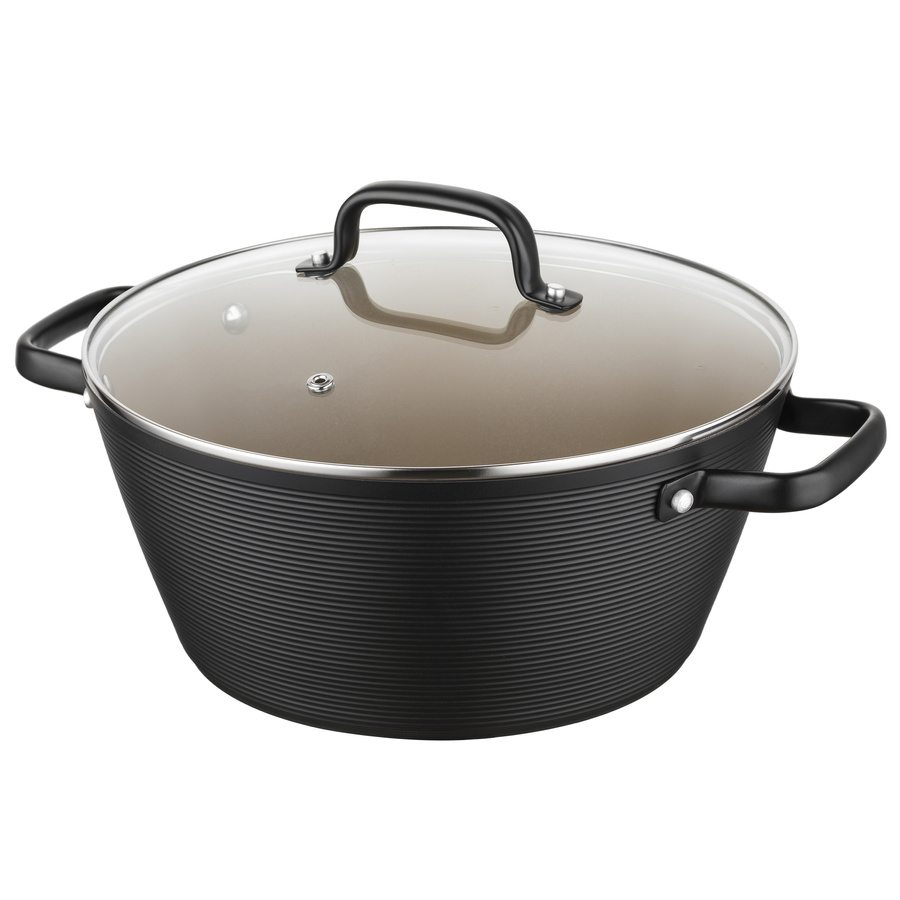 Garnek aluminiowy Carina Black by Mateusz Gessler 28 cm 5,2l