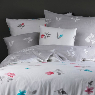 Pościel Miss Lucy Giardino satyna 160 x 200 cm i 2 x 70 x 80 cm Bell Mazzo