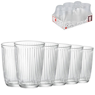 Szklanki Long Drink Bormioli Rocco Line 390 ml 6 sztuk