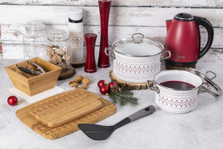 Ściereczka kuchenna Miss Lucy Merry 50 x 70 cm szara