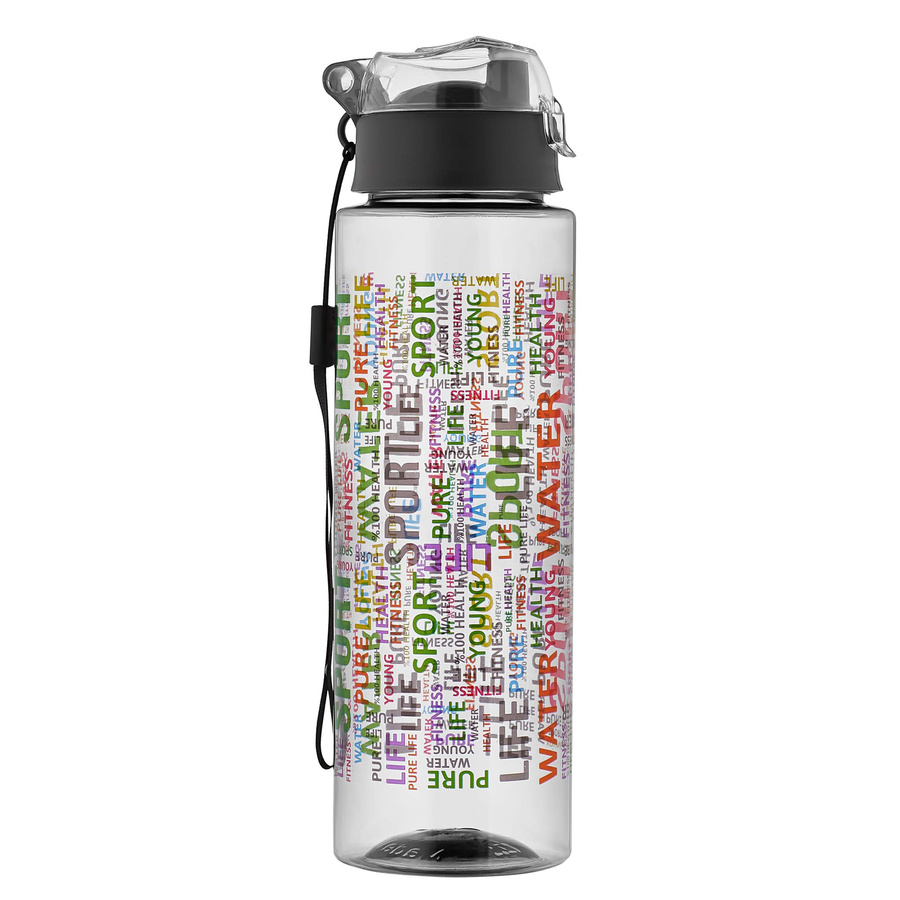 Butelka plastikowa Florina Lycia 800 ml mix wzorów