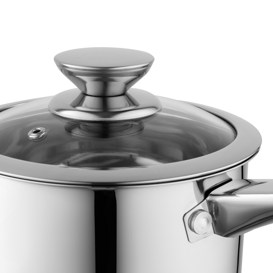 Komplet garnków nierdzewnych Florina Dover by Mateusz Gessler 8 elementów