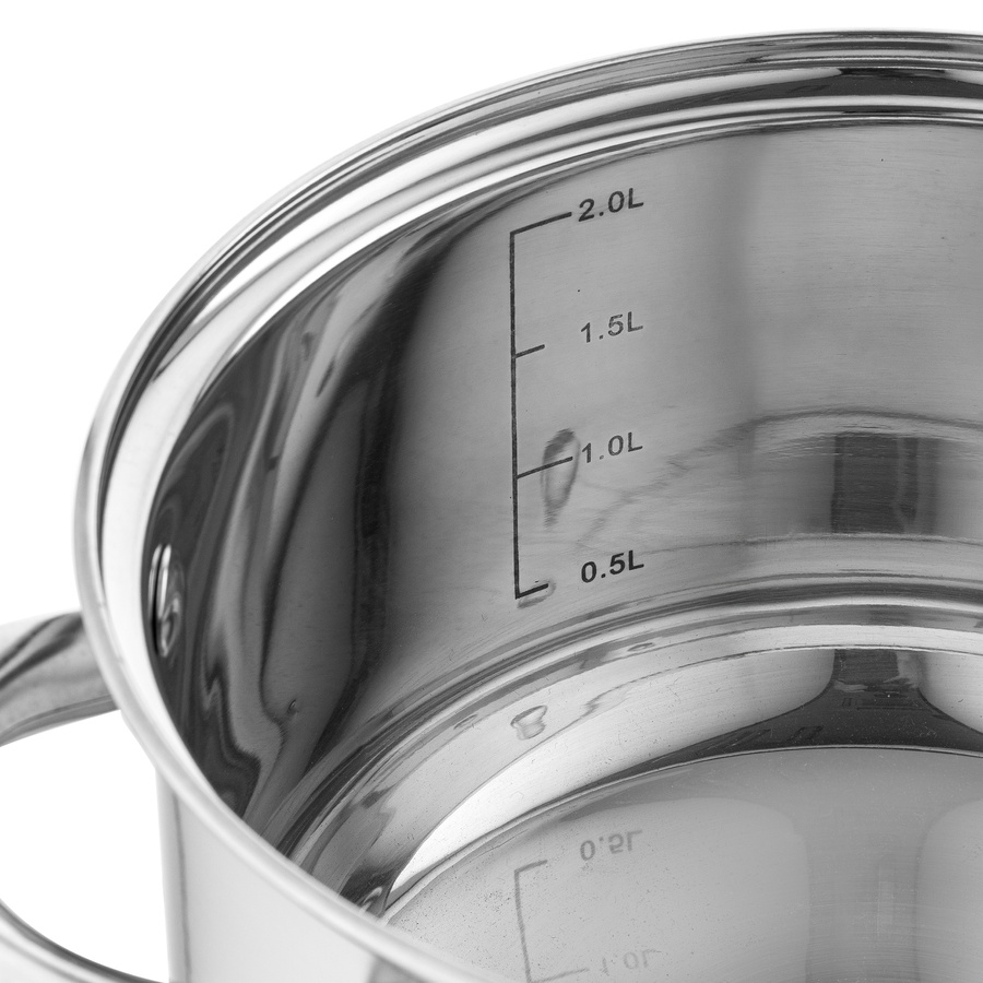 Komplet garnków nierdzewnych Florina Logan 8 elementów