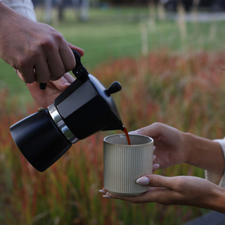 Kawiarka aluminiowa do espresso Florina Macchiato na 6 filiżanek