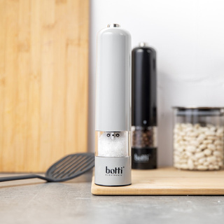 Elektryczny młynek do mielenia soli lub pieprzu Botti Electronic Esper jasnoszary