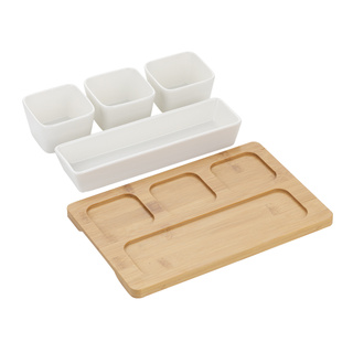 Zestaw do dipów Florina Adria prostokątny 4 elementy