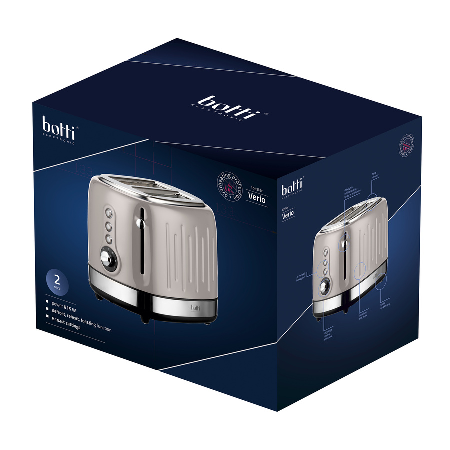 Toster Botti Electronic Verio